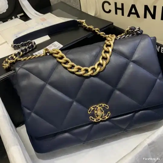 First Bag Ru CHANEL BAG 19 FLAP 0619